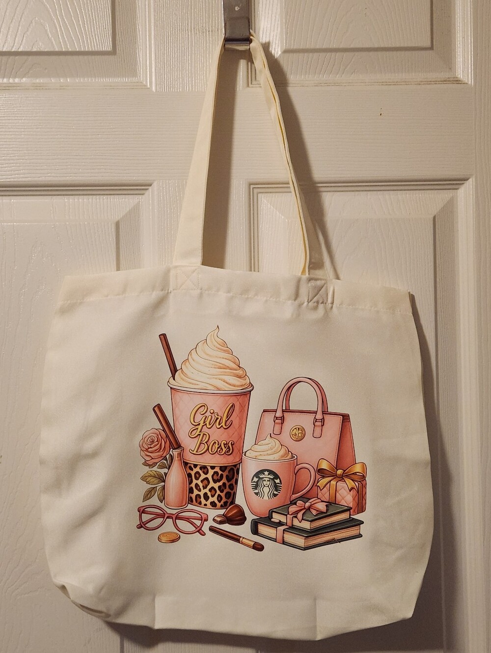 NWOT, GIRL BOSS TOTE BAG